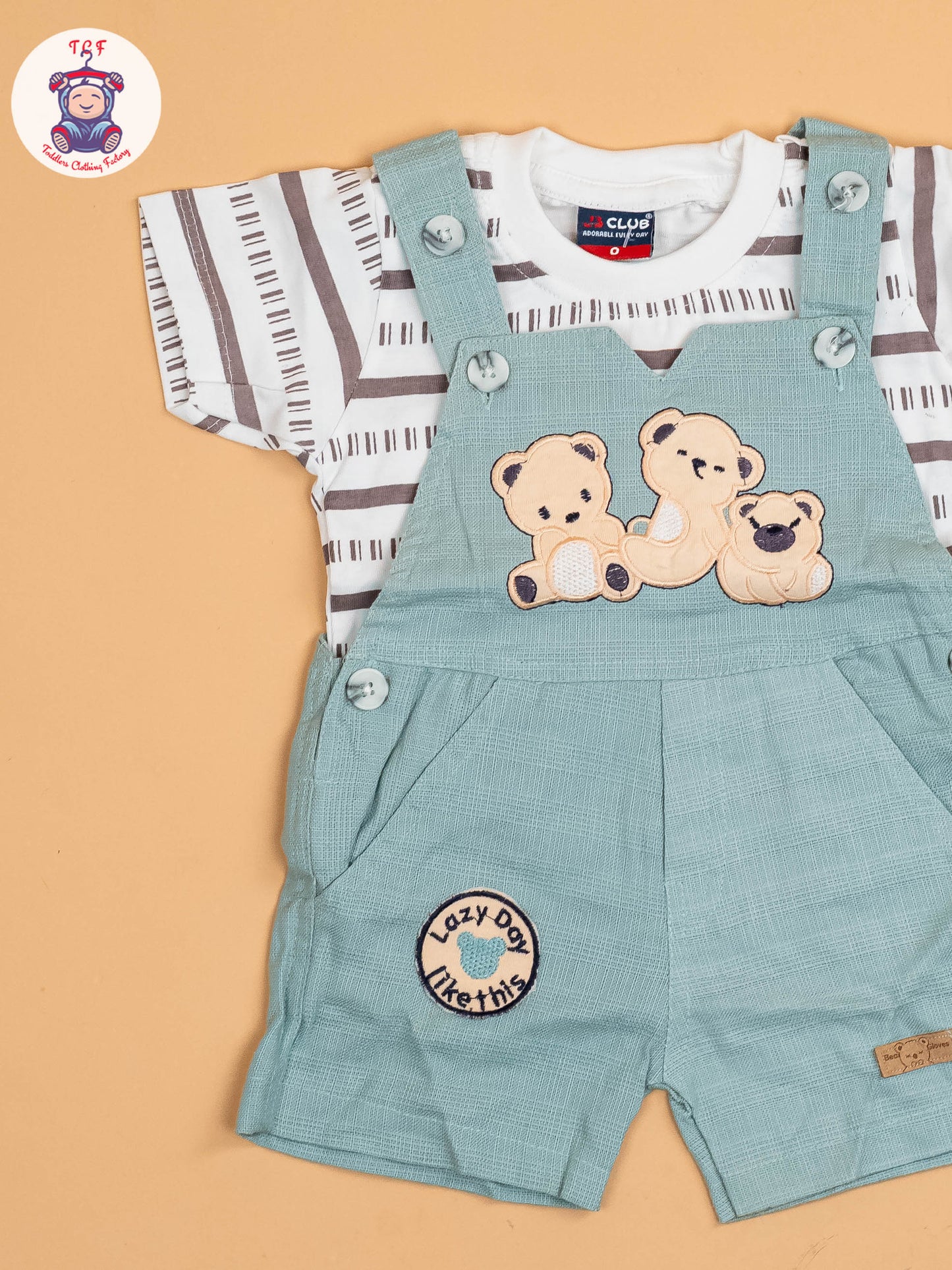 White & Light Green - Jumpsuits