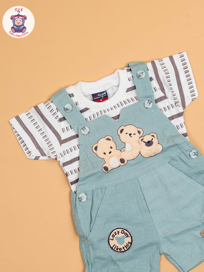 White & Light Green - Jumpsuits