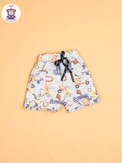 Grey & Yellow - Shirts & Shorts