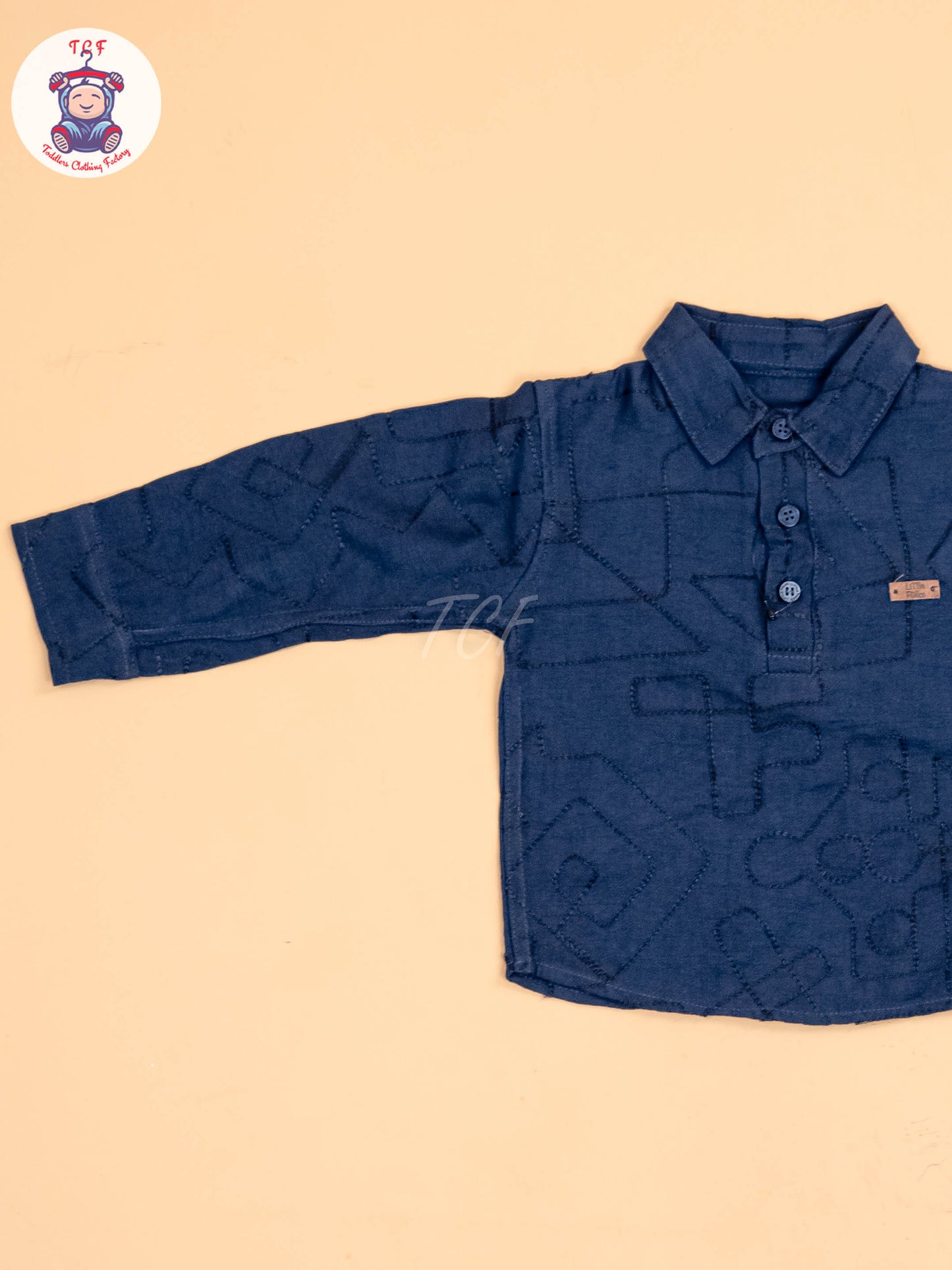 Navy Blue & Brown - Shirts & Pants
