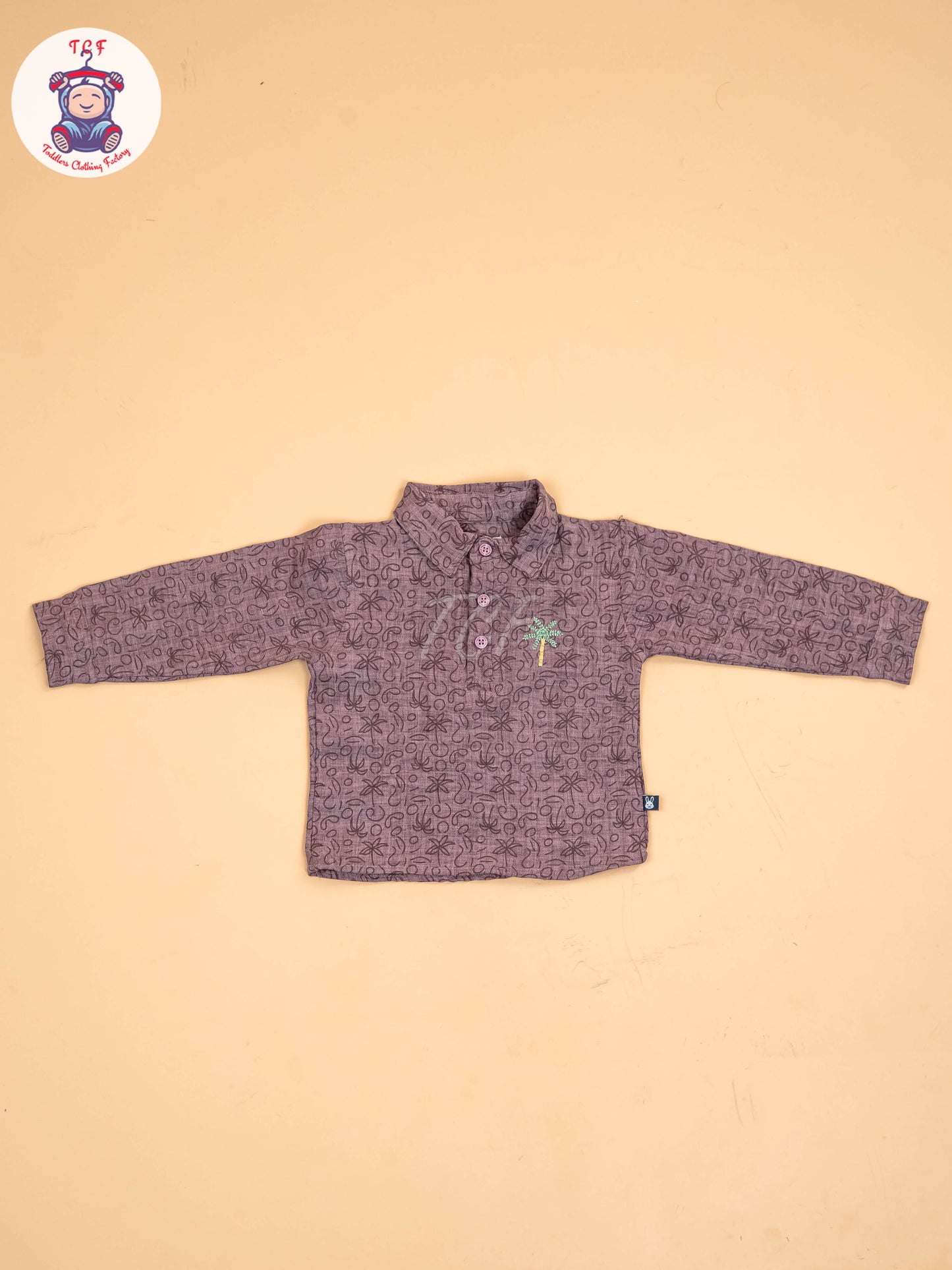 Brown & Light Grey - Shirts & Pants