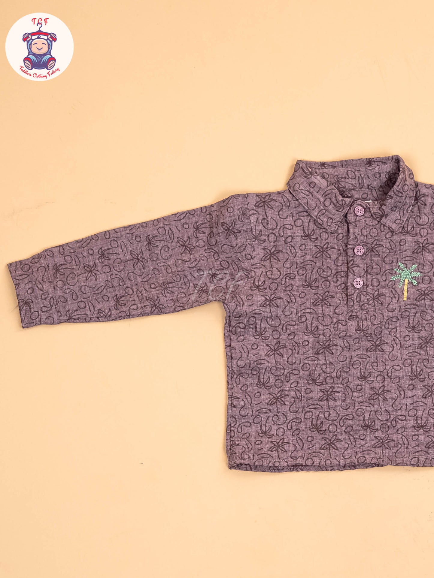 Brown & Light Grey - Shirts & Pants