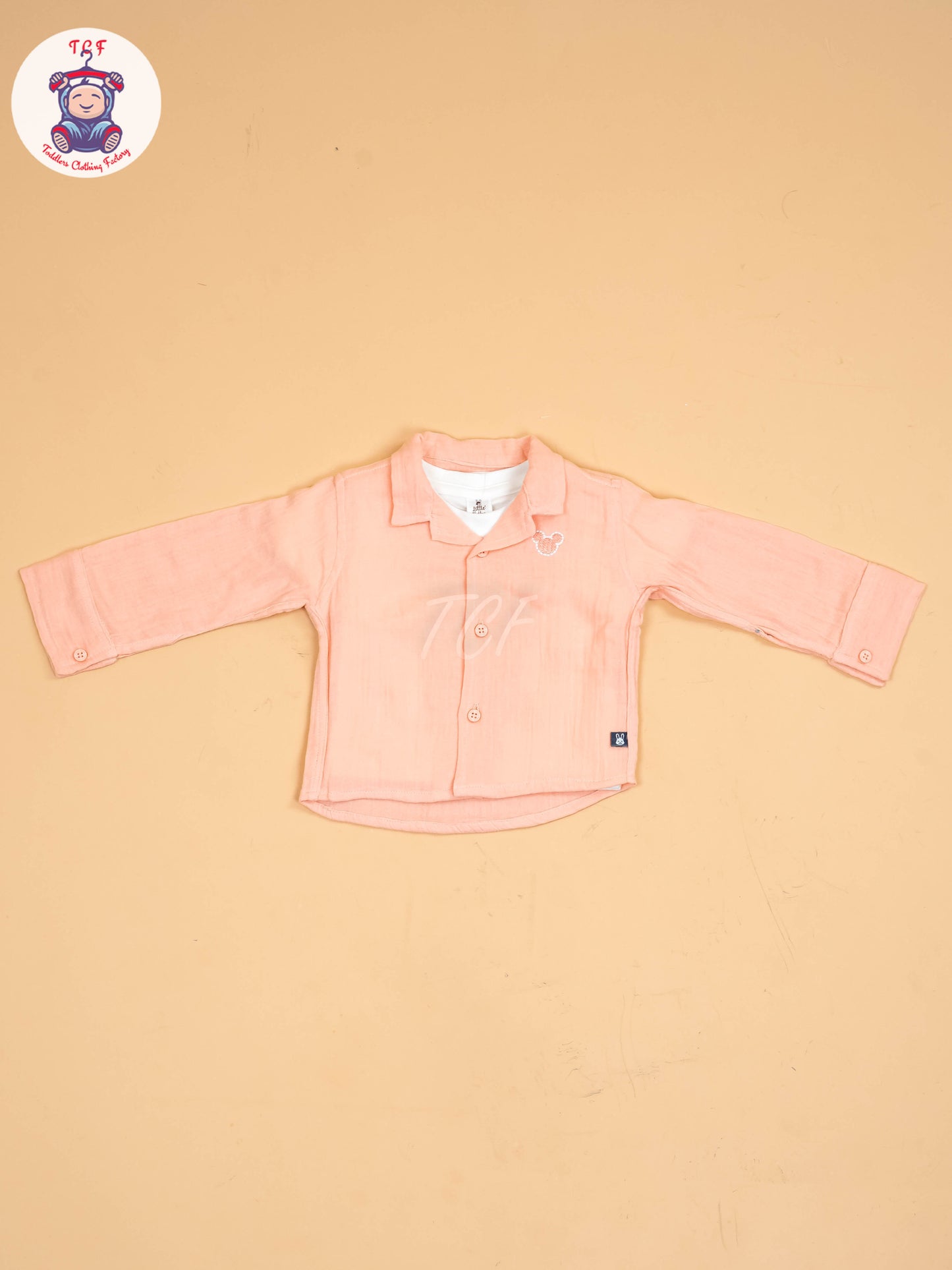 White & Peach - Shirts & Pants