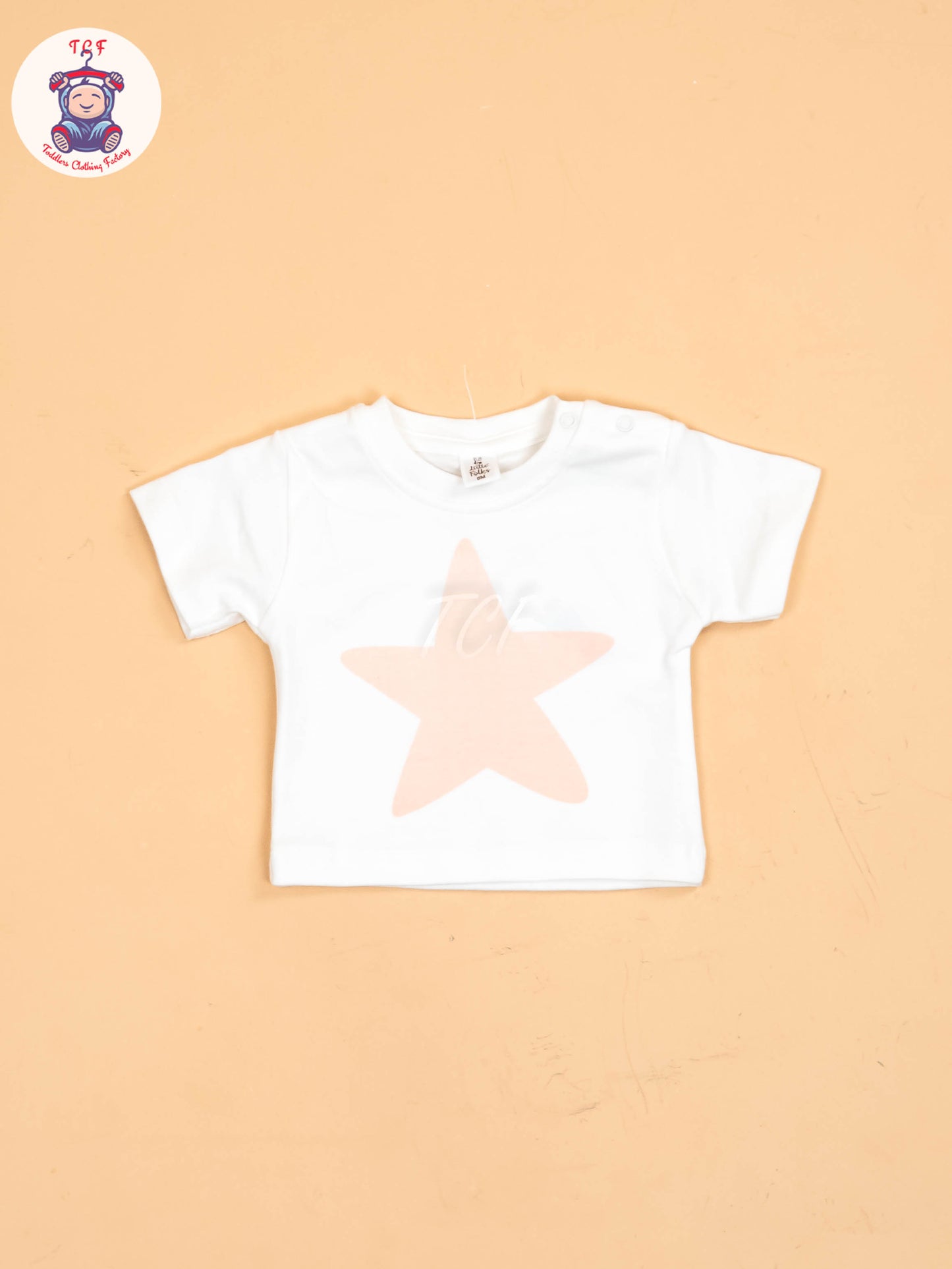 White & Peach - Shirts & Pants