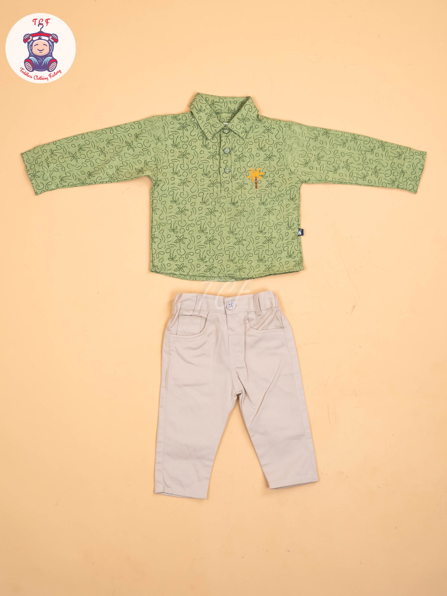 Green & Brown - Shirts & Pants