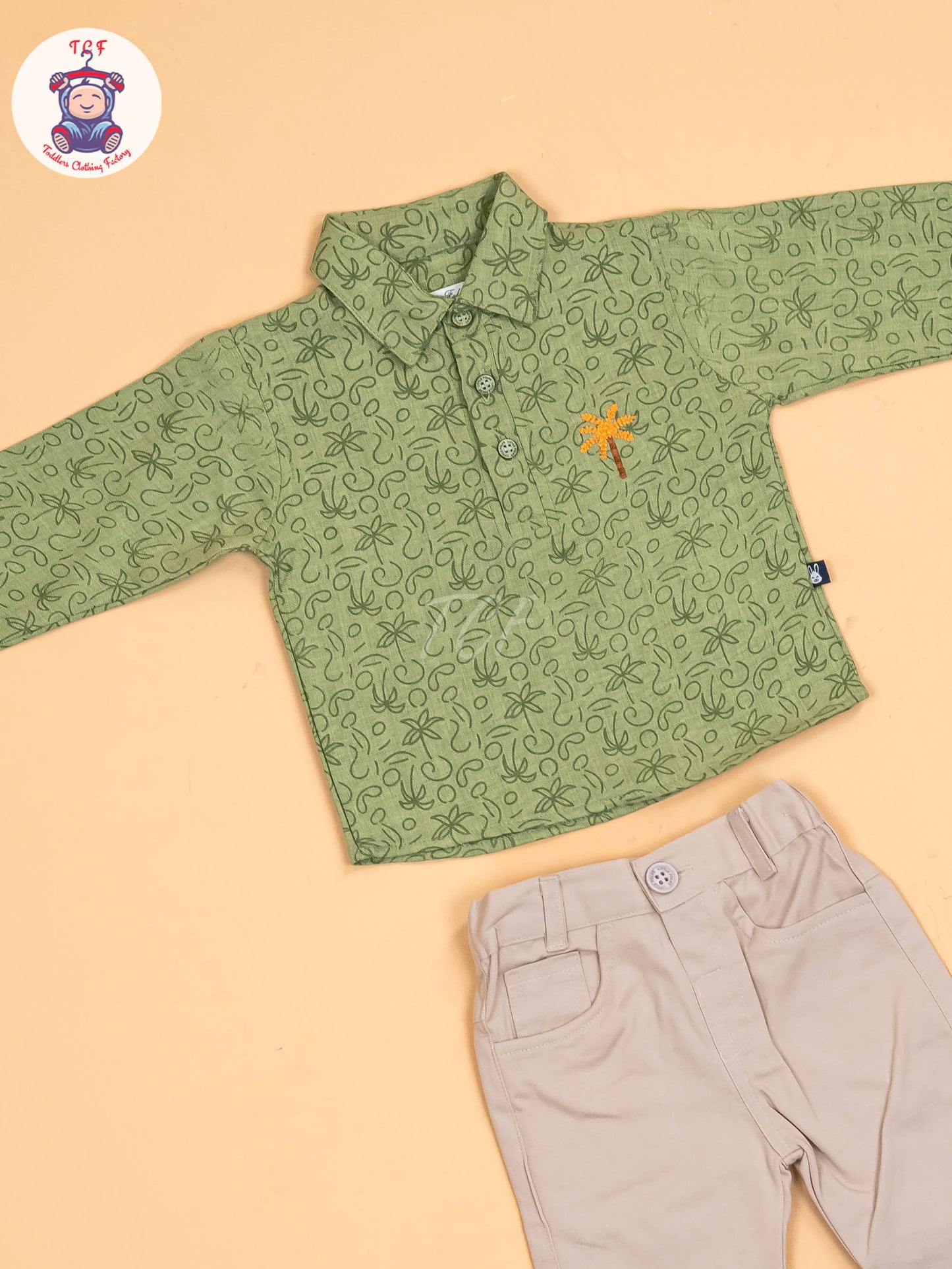 Green & Brown - Shirts & Pants