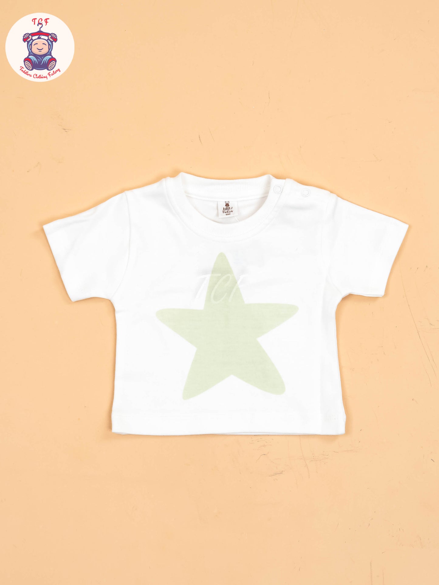 White & Pista Green - Shirts & Pants