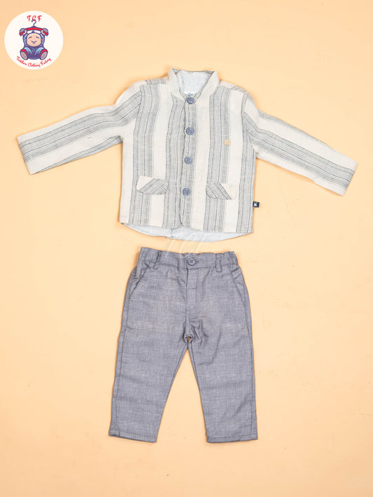 Grey - Boys Shirts & Pants