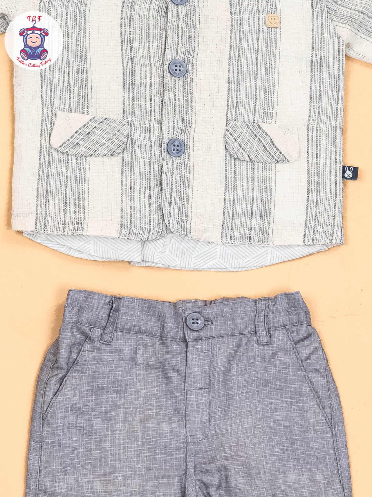 Grey - Boys Shirts & Pants
