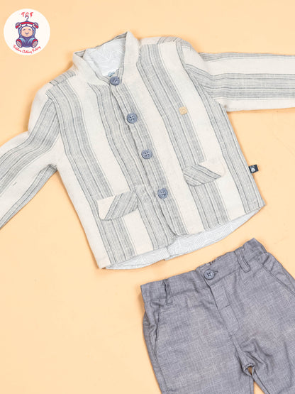 Grey - Boys Shirts & Pants