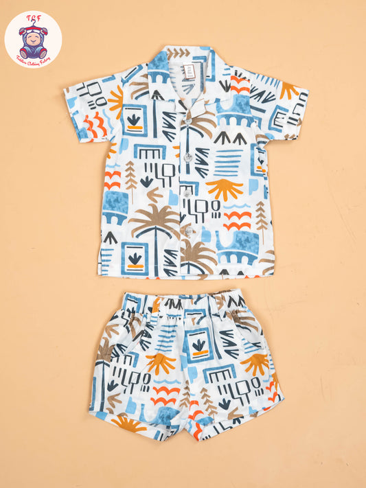 White  Shirts & Shorts