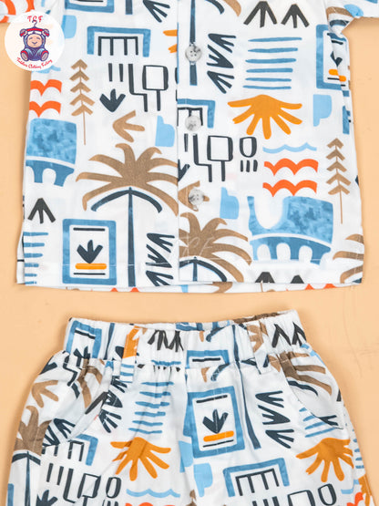 White  Shirts & Shorts