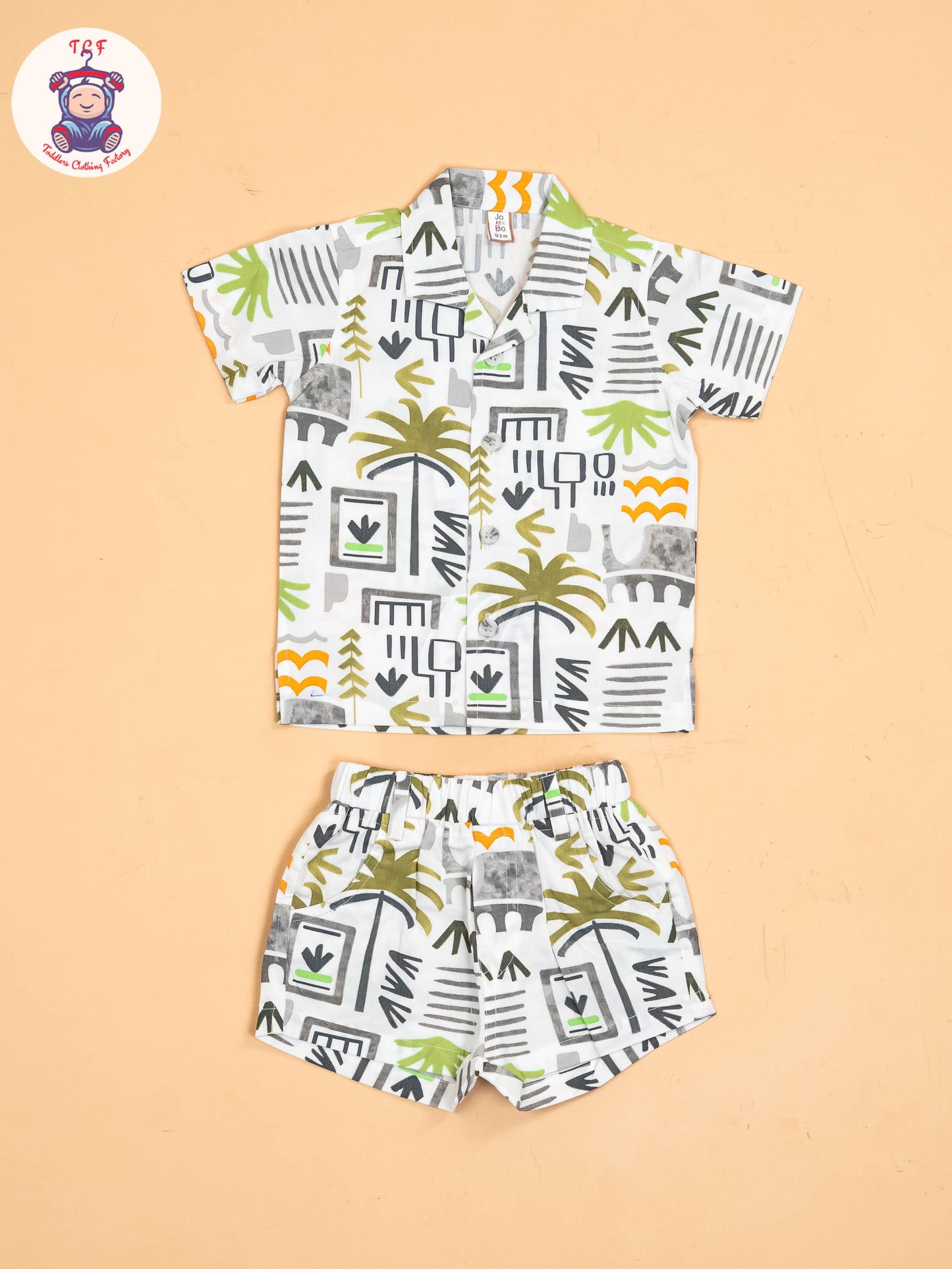 White & Grey - Shirts & Shorts