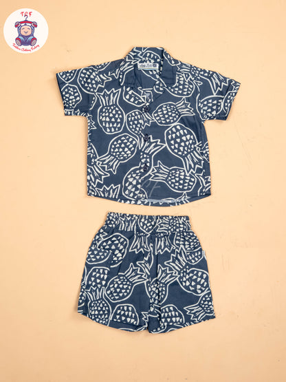 Navy Blue - Shirts & Shorts