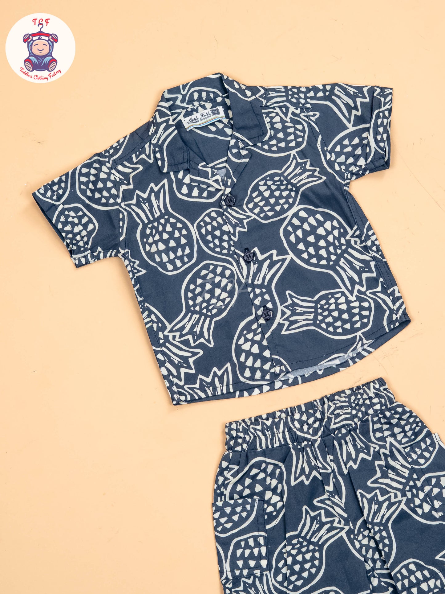 Navy Blue - Shirts & Shorts