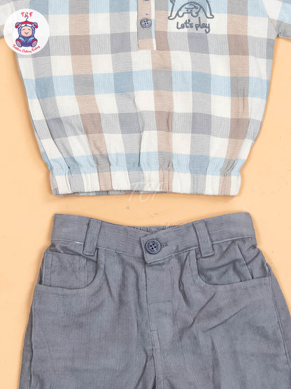 Grey - Shirts & Pants