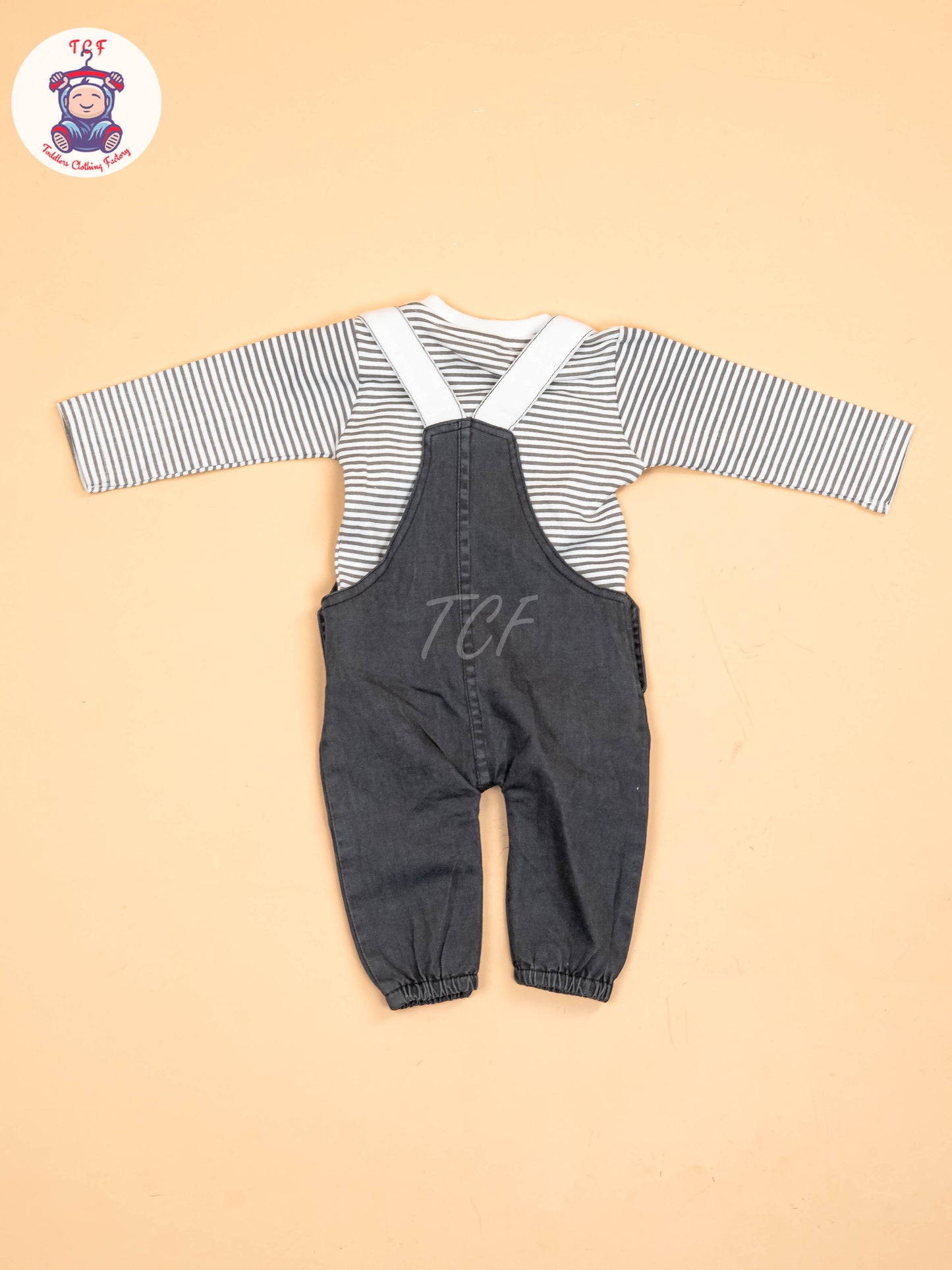 White With Green Navy Stripes & Blue - Jumpsuits