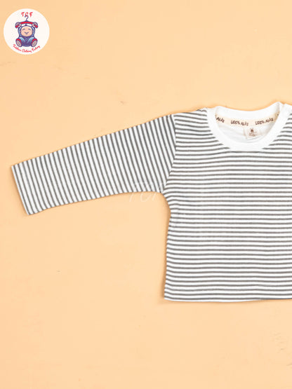 White With Green Navy Stripes & Blue - Jumpsuits