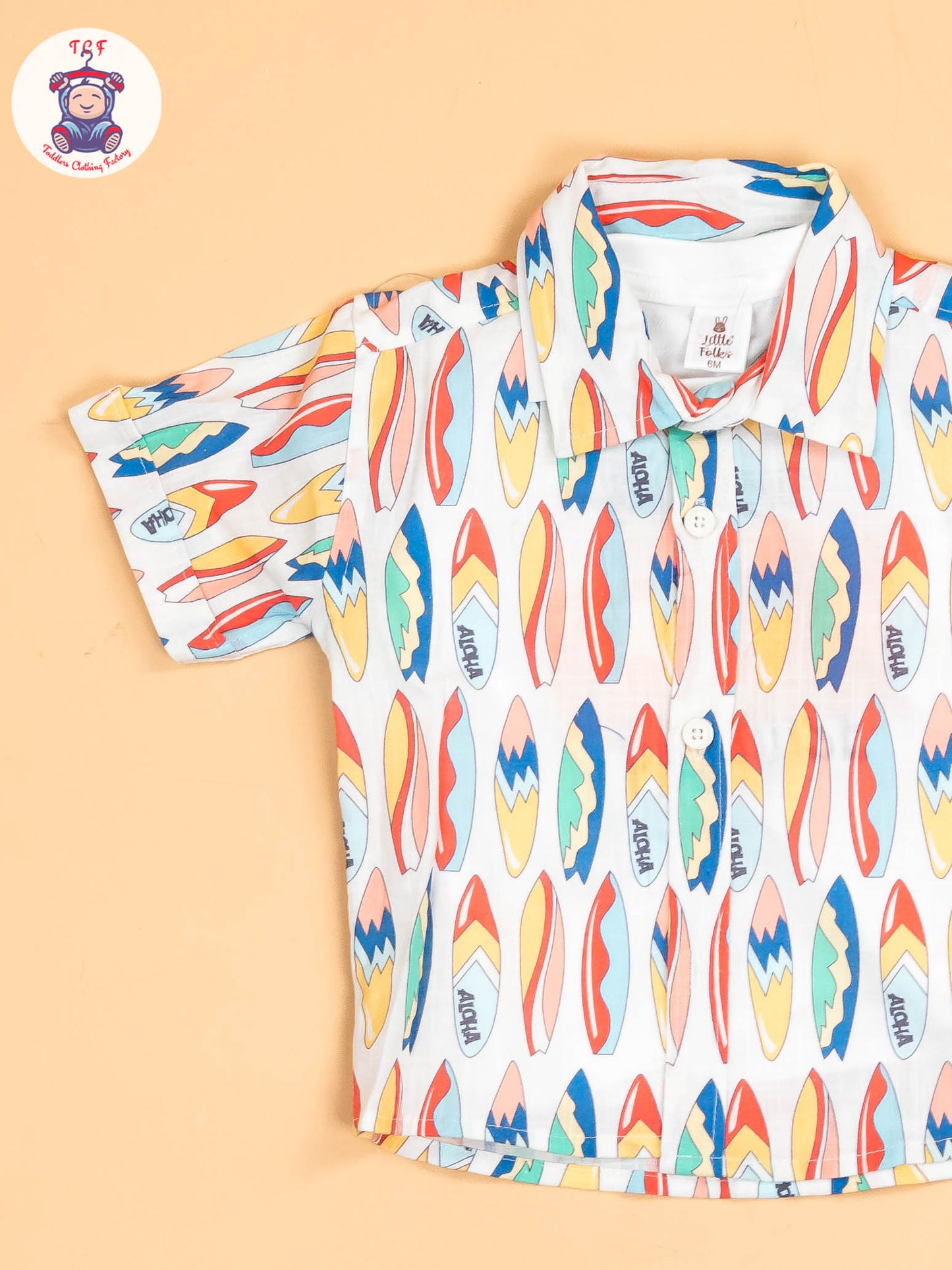 White & Navy Blue - Shirts & Shorts