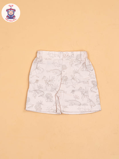 Light Blue & Cream - T-Shirts & Shorts