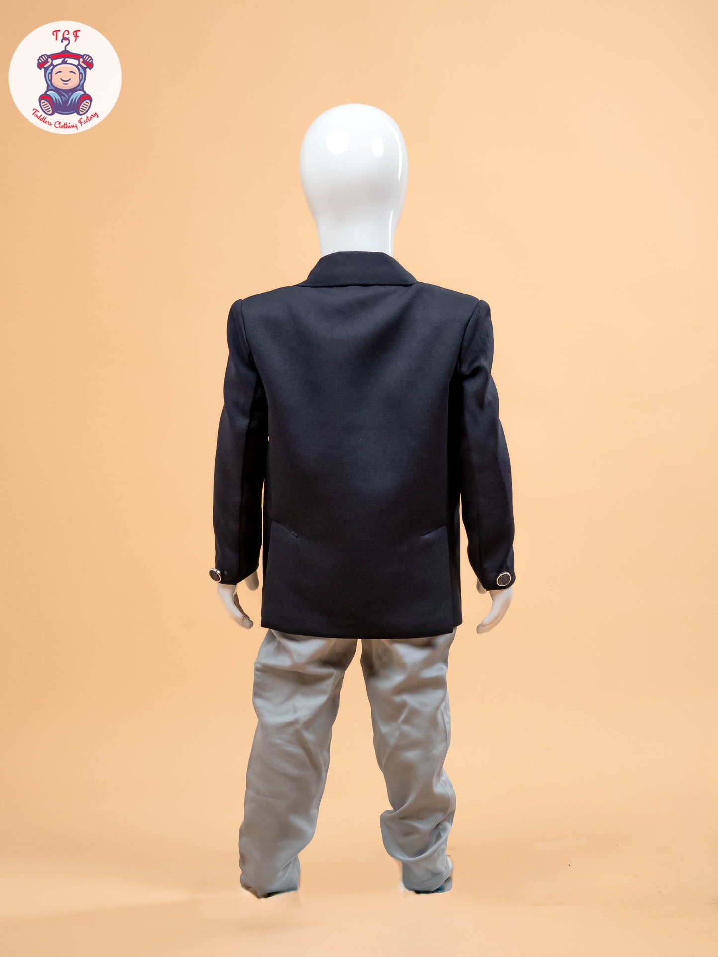 Navy Blue & Light Grey - Party Suits