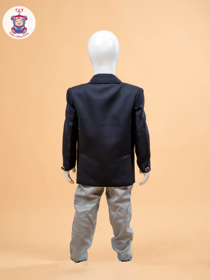 Navy Blue & Light Grey - Party Suits