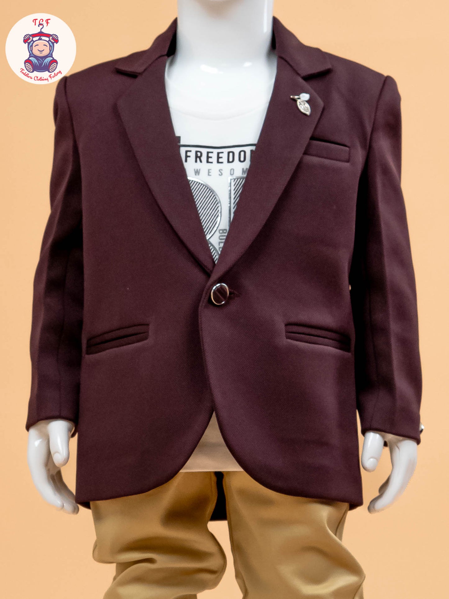 Maroon & Brown - Party Suits