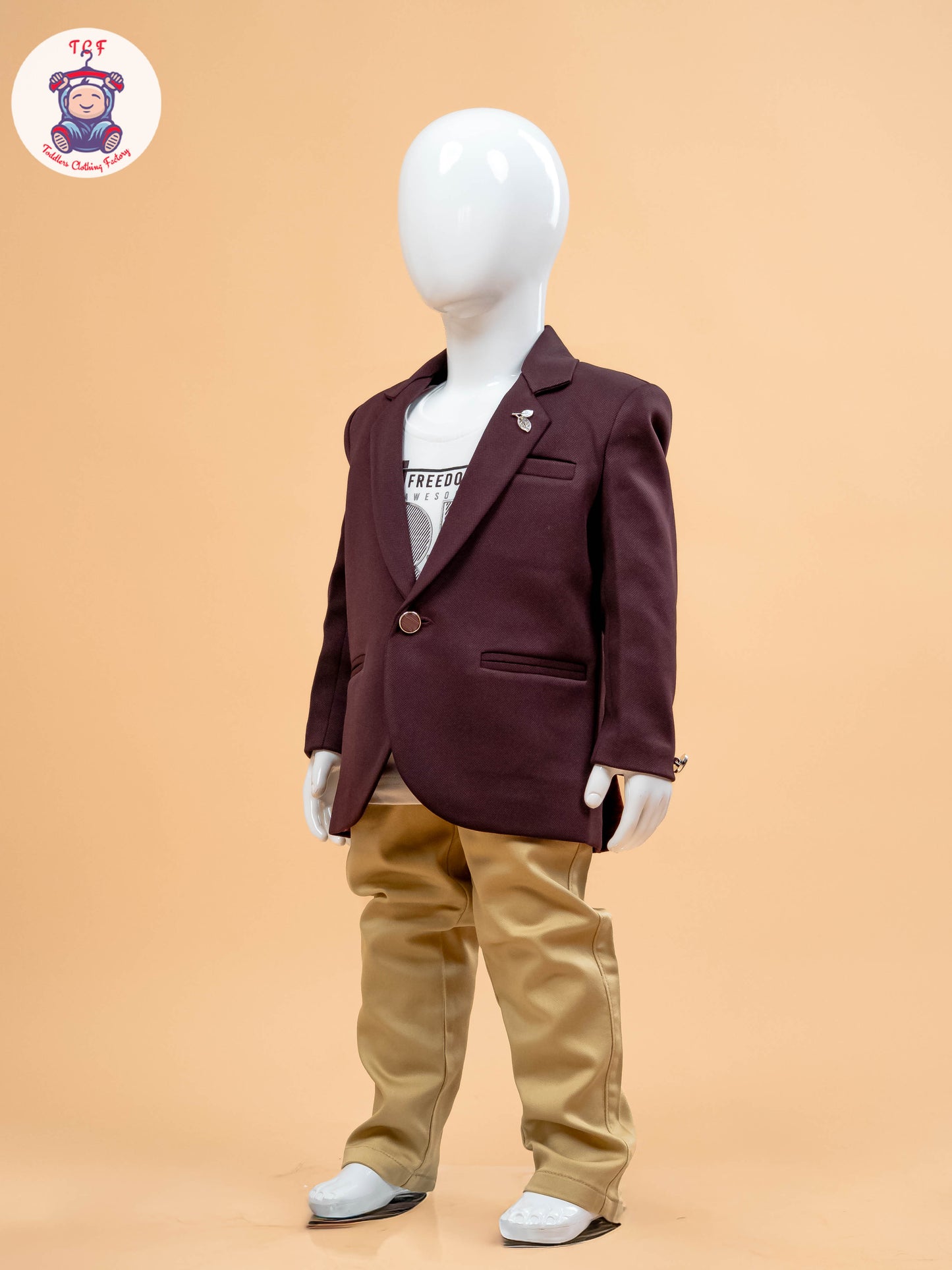 Maroon & Brown - Party Suits
