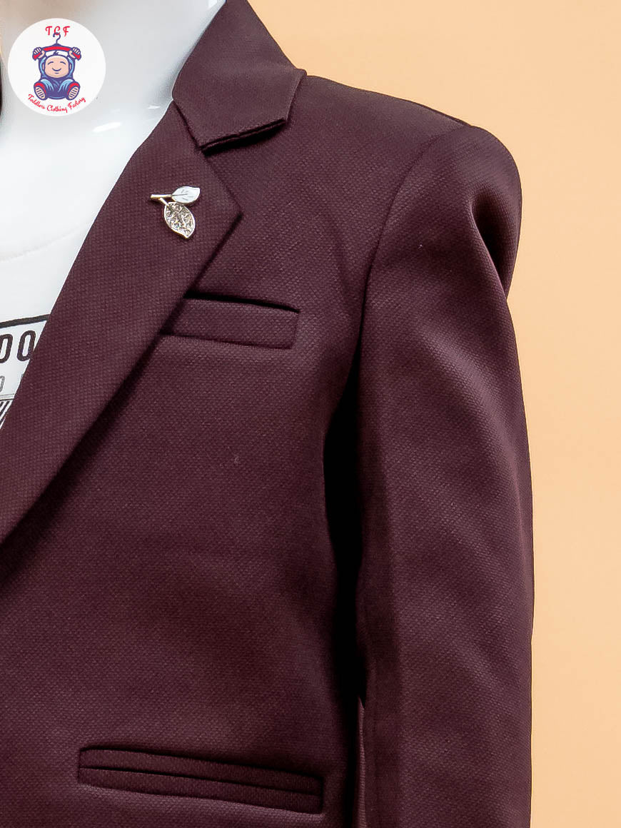 Maroon & Brown - Party Suits