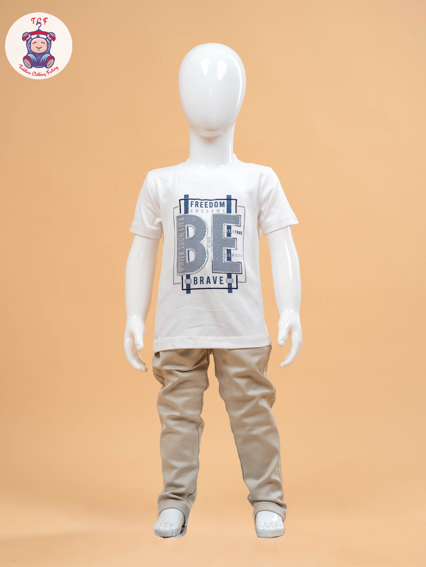 Blue & Beige- Party Suits