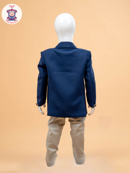 Blue & Beige- Party Suits