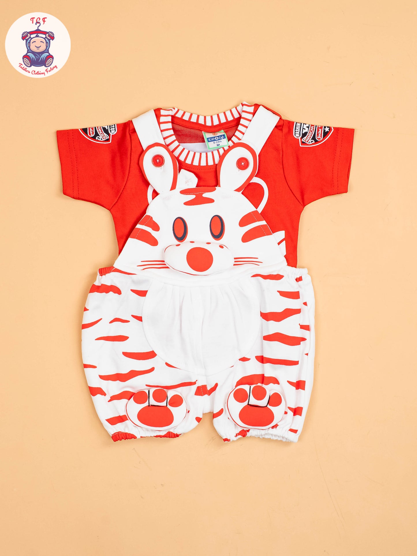 White & Red - Teddy Jumpsuits