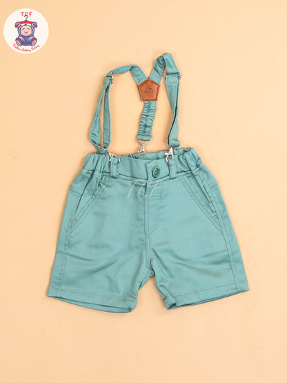 White & Pink Stripes - Boys Shirts & Shorts