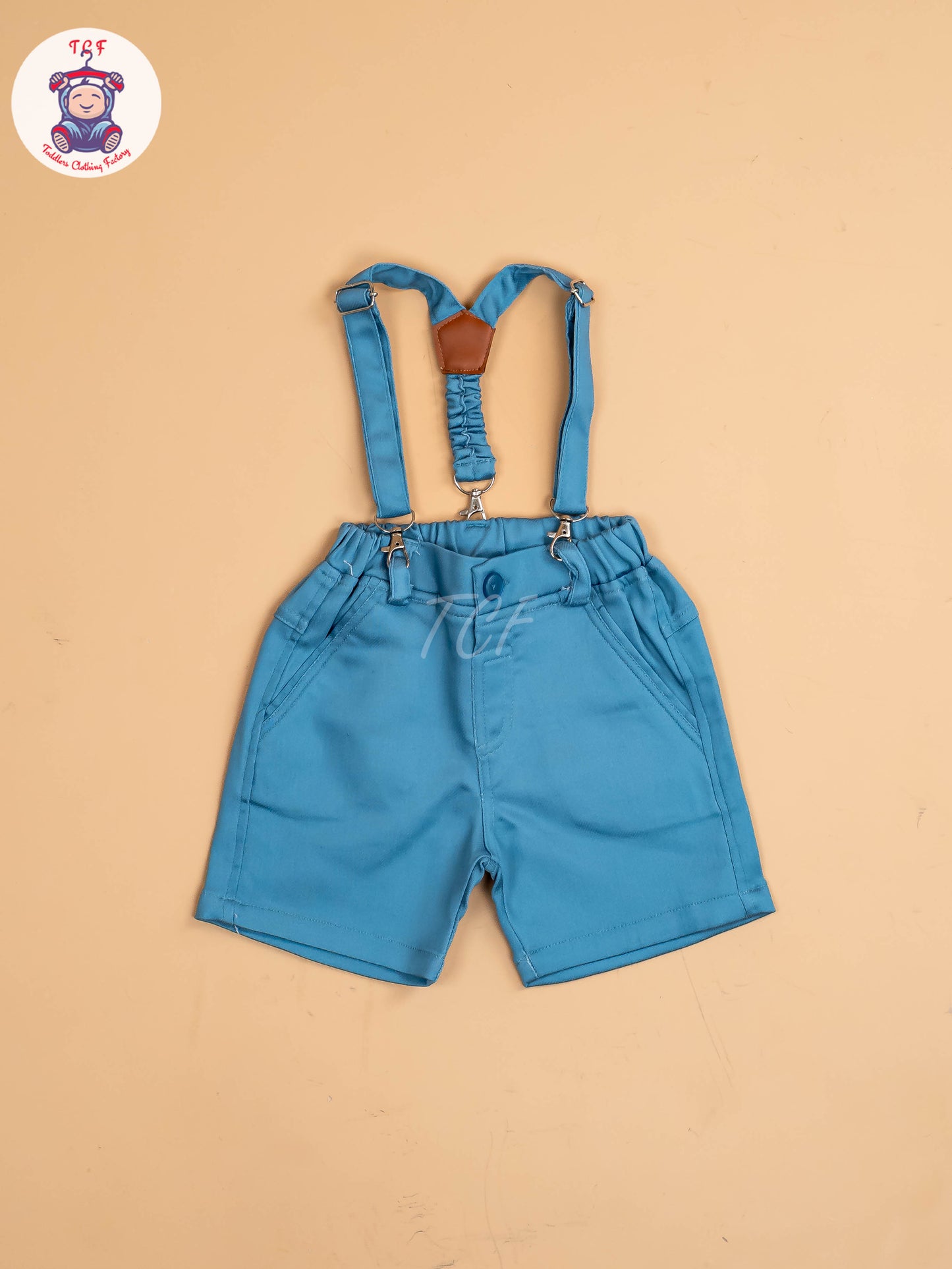 White & Blue Stripes - Boys Shirts & Shorts