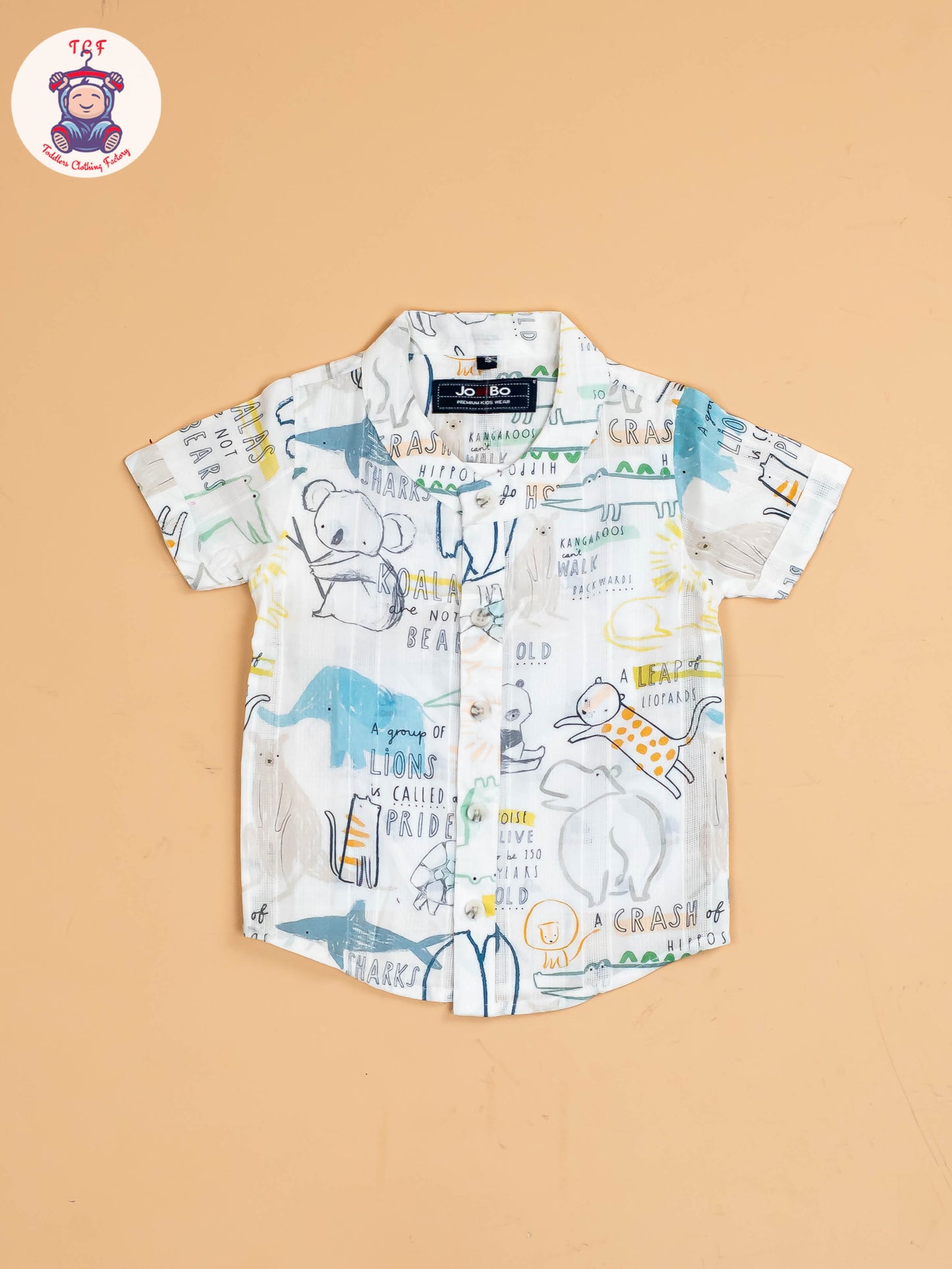 White Printed - Boys Shirts & Shorts