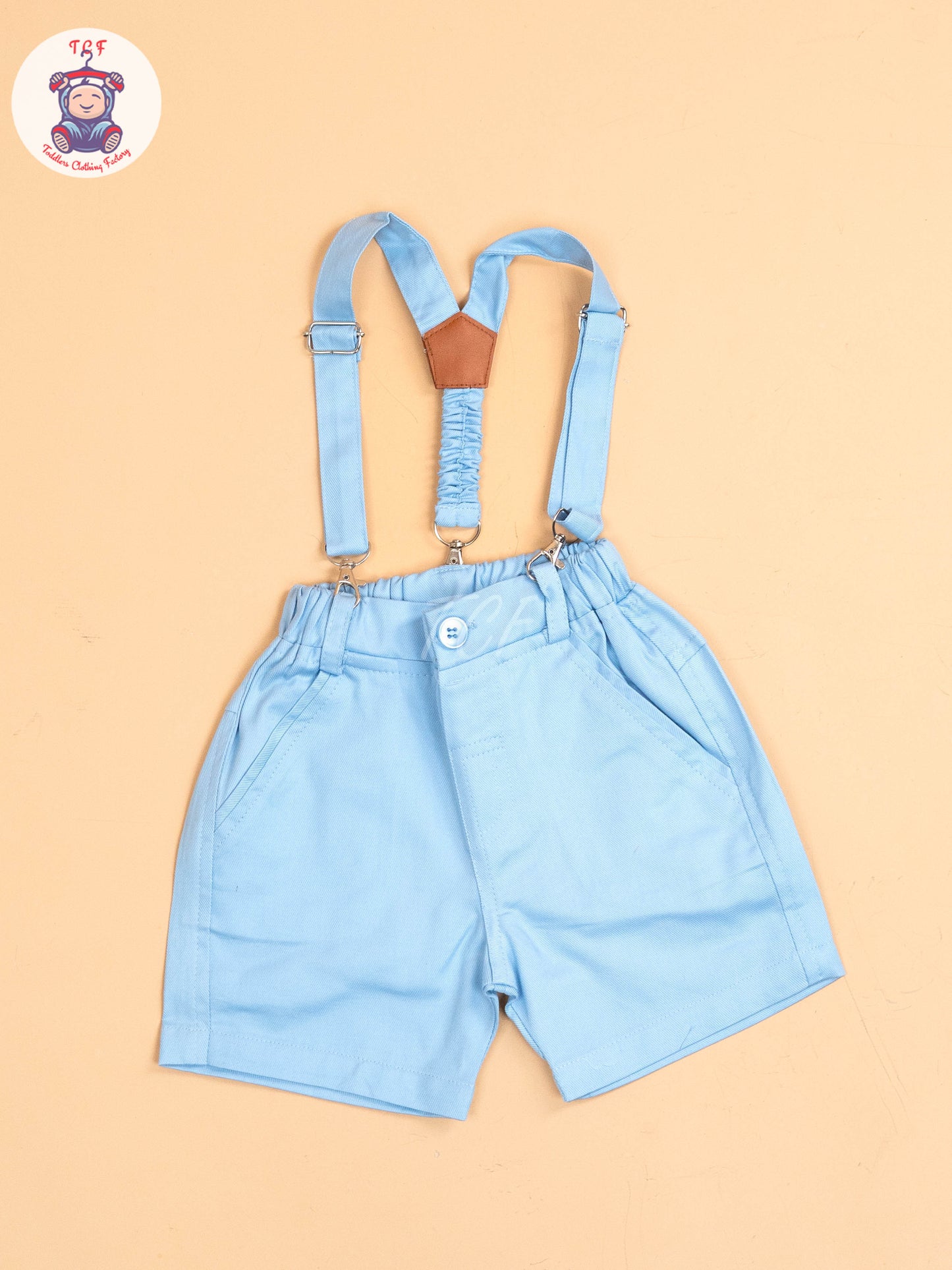 White & Blue Boys  -  Cotton Shirts & Shorts