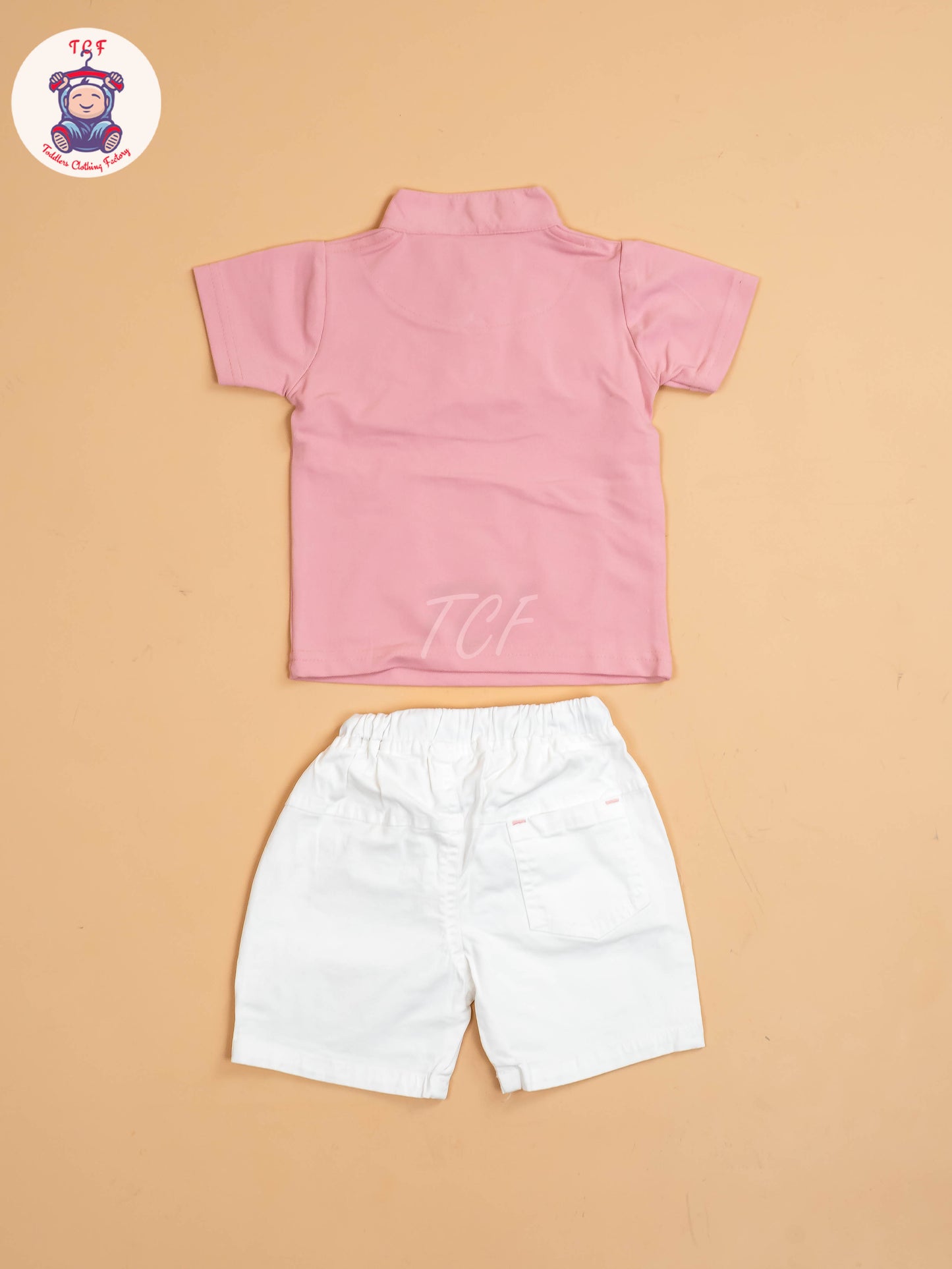 Pink & White - T-Shirts & Shorts