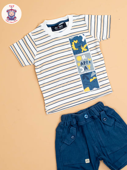 Blue - T-Shirts & Shorts