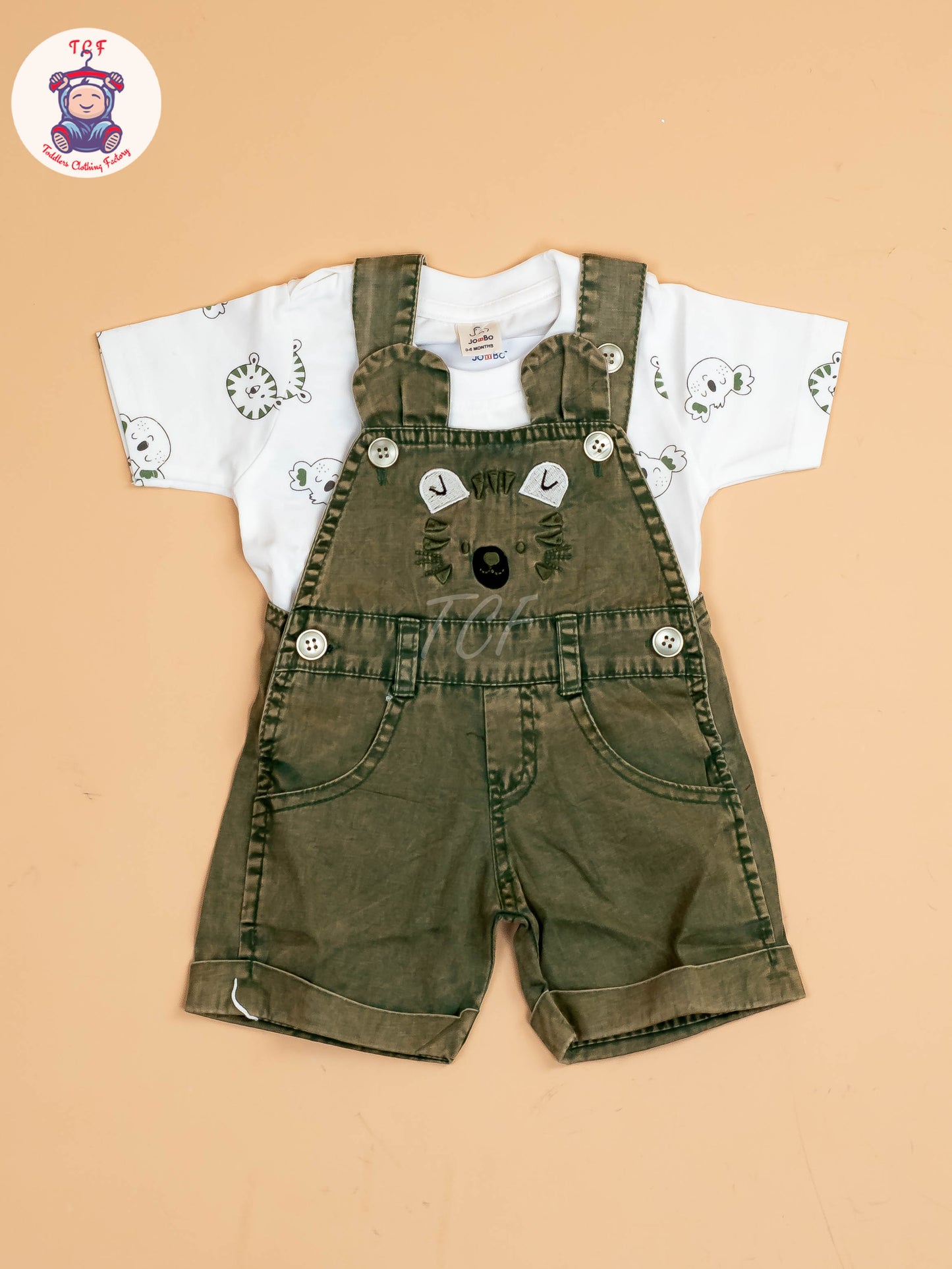 White & Green - T-Shirts & Jumpsuits