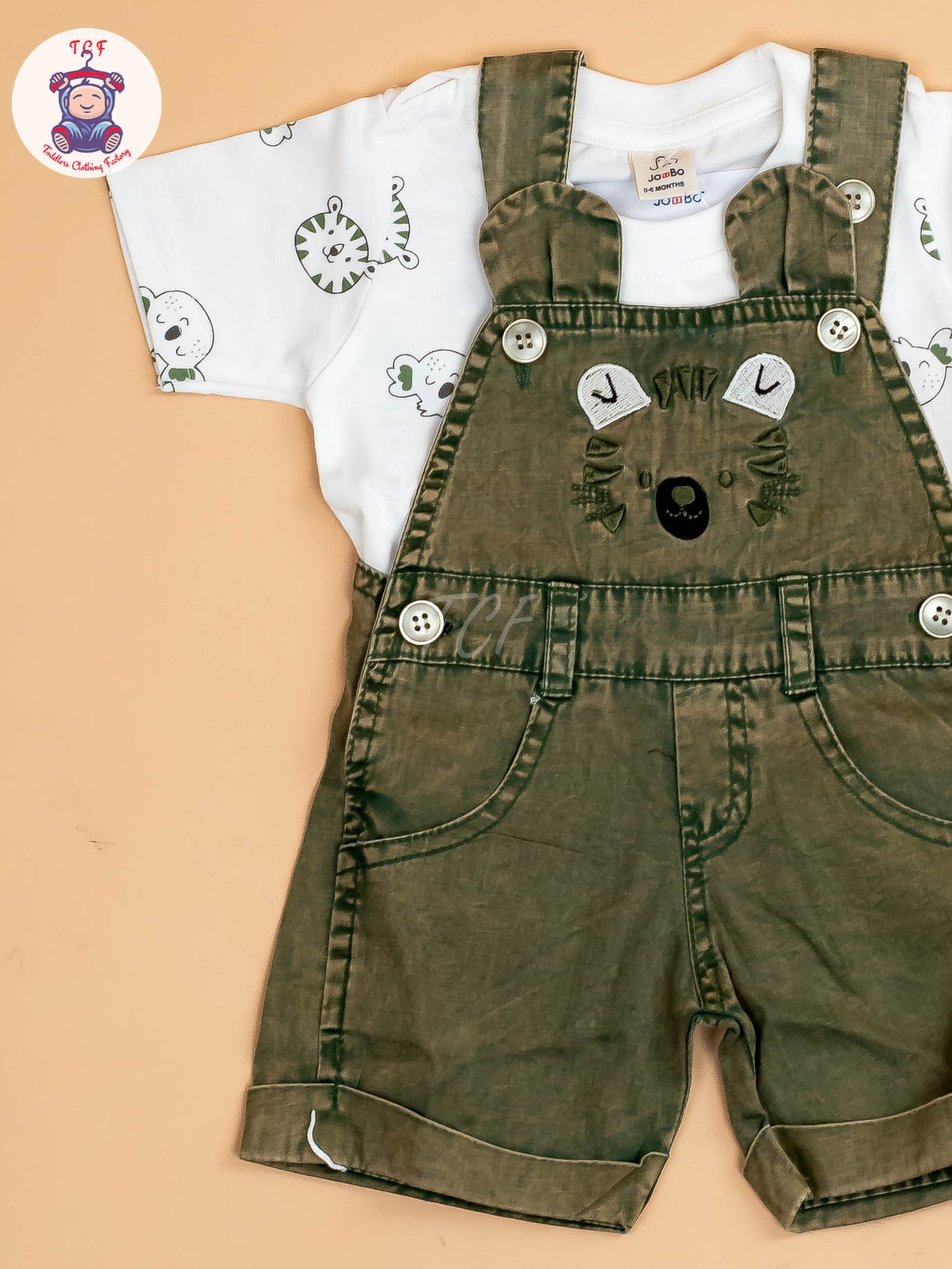 White & Green - T-Shirts & Jumpsuits