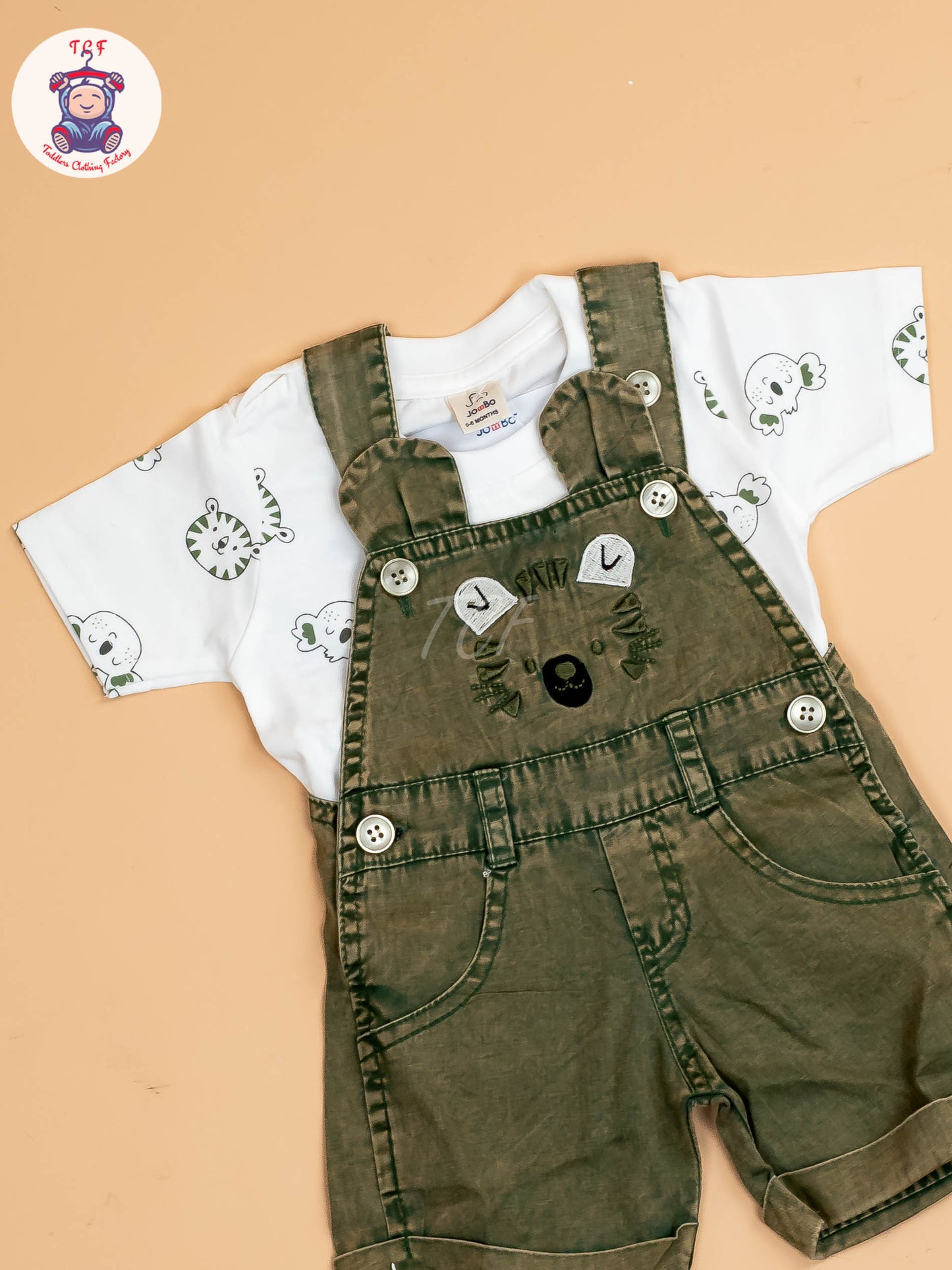 White & Green - T-Shirts & Jumpsuits