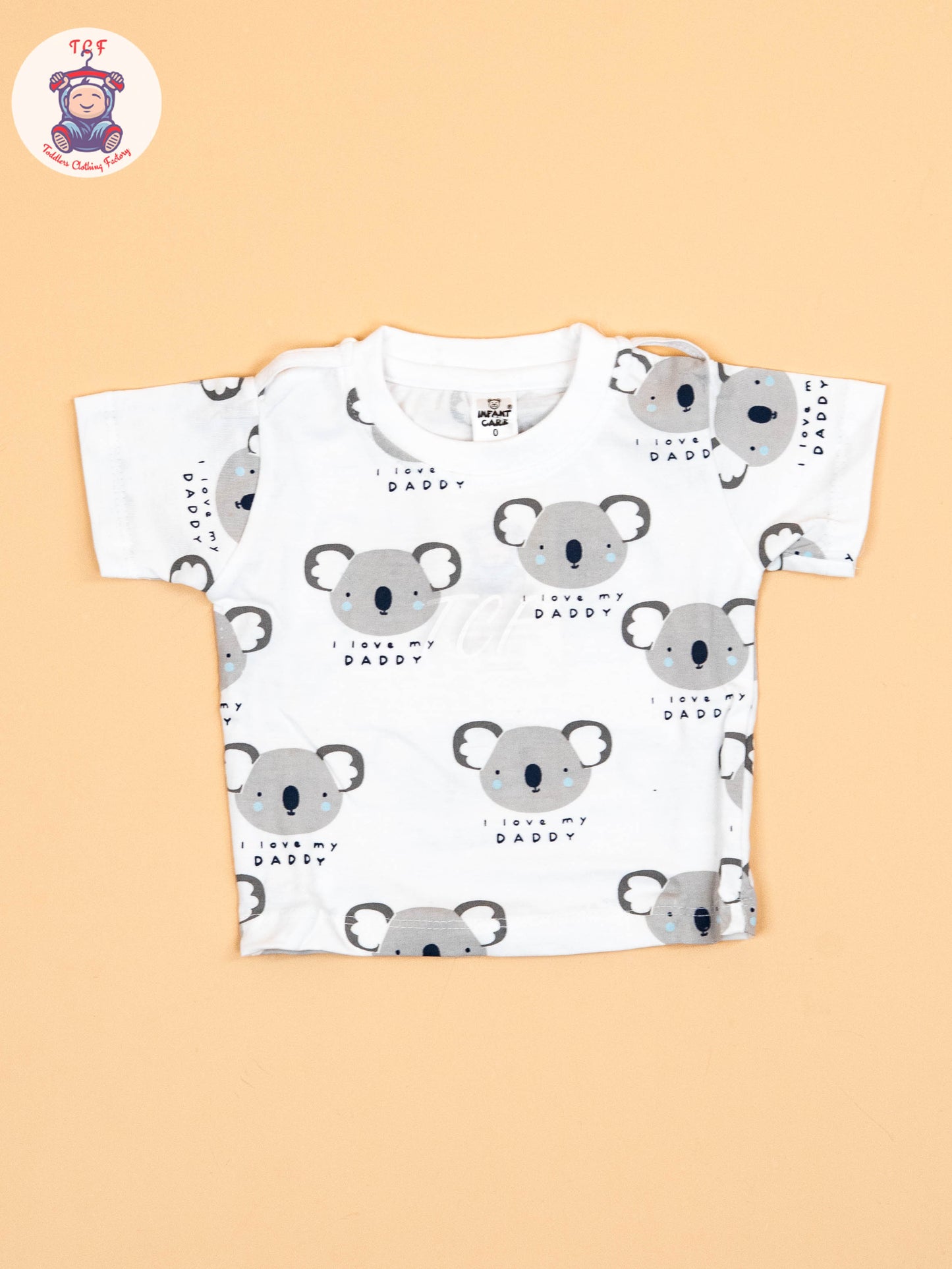 White & Sky Blue - T-Shirts & Jumpsuits