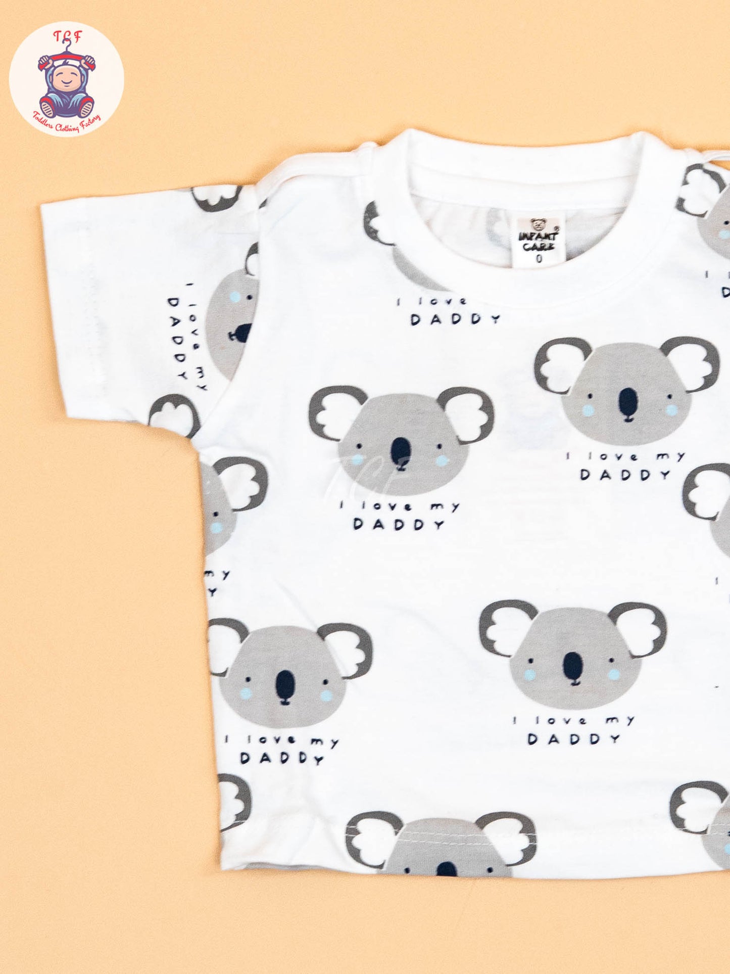 White & Sky Blue - T-Shirts & Jumpsuits