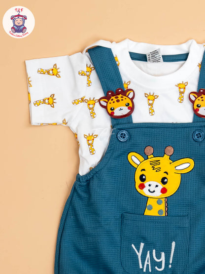 White & Blue - T-Shirts & Jumpsuits