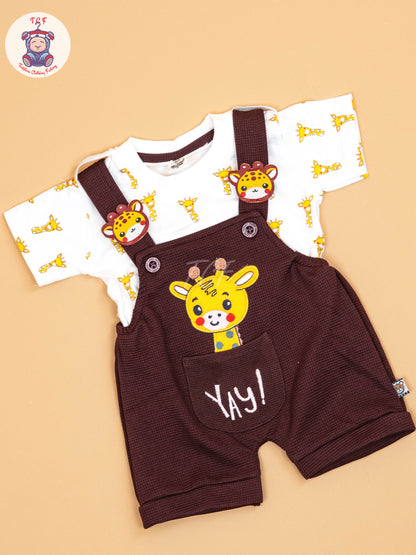 White & Maroon - T-Shirts & Jumpsuits