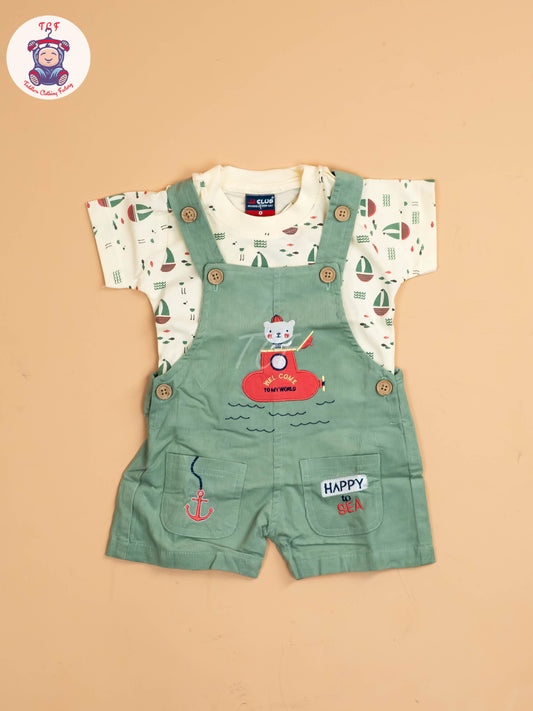 Green - Boys Shirts & Shorts