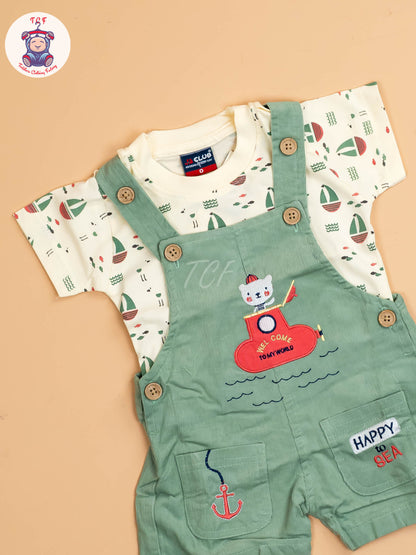 Green - Boys Shirts & Shorts