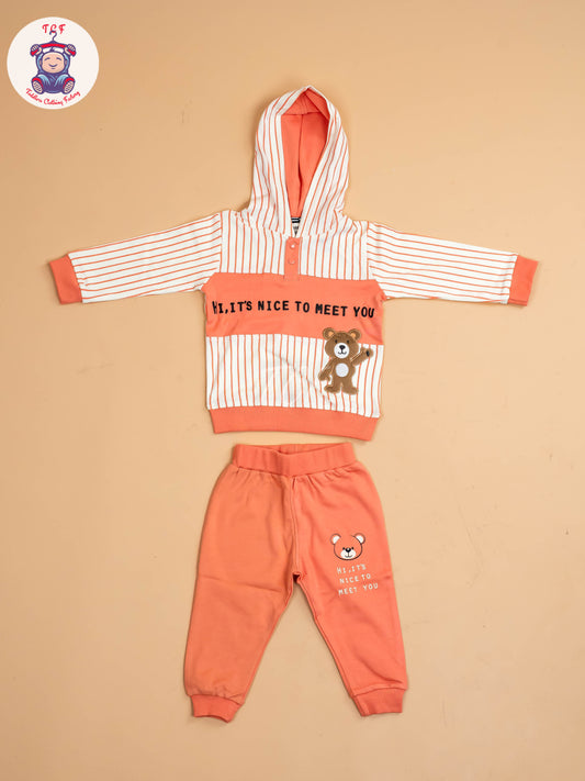 Orange - T-Shirts With Shirt and Shorts