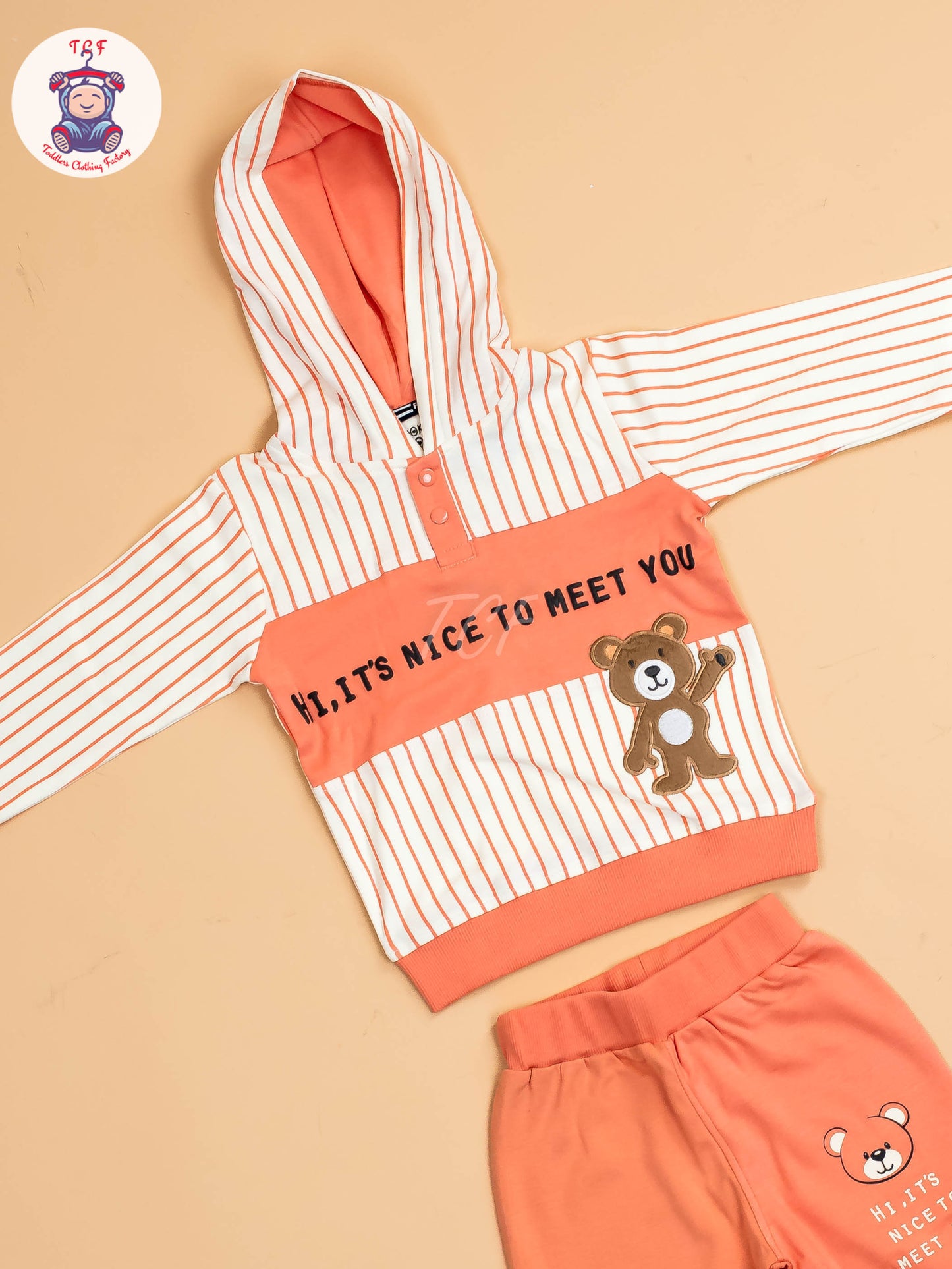 Orange - T-Shirts With Shirt and Shorts