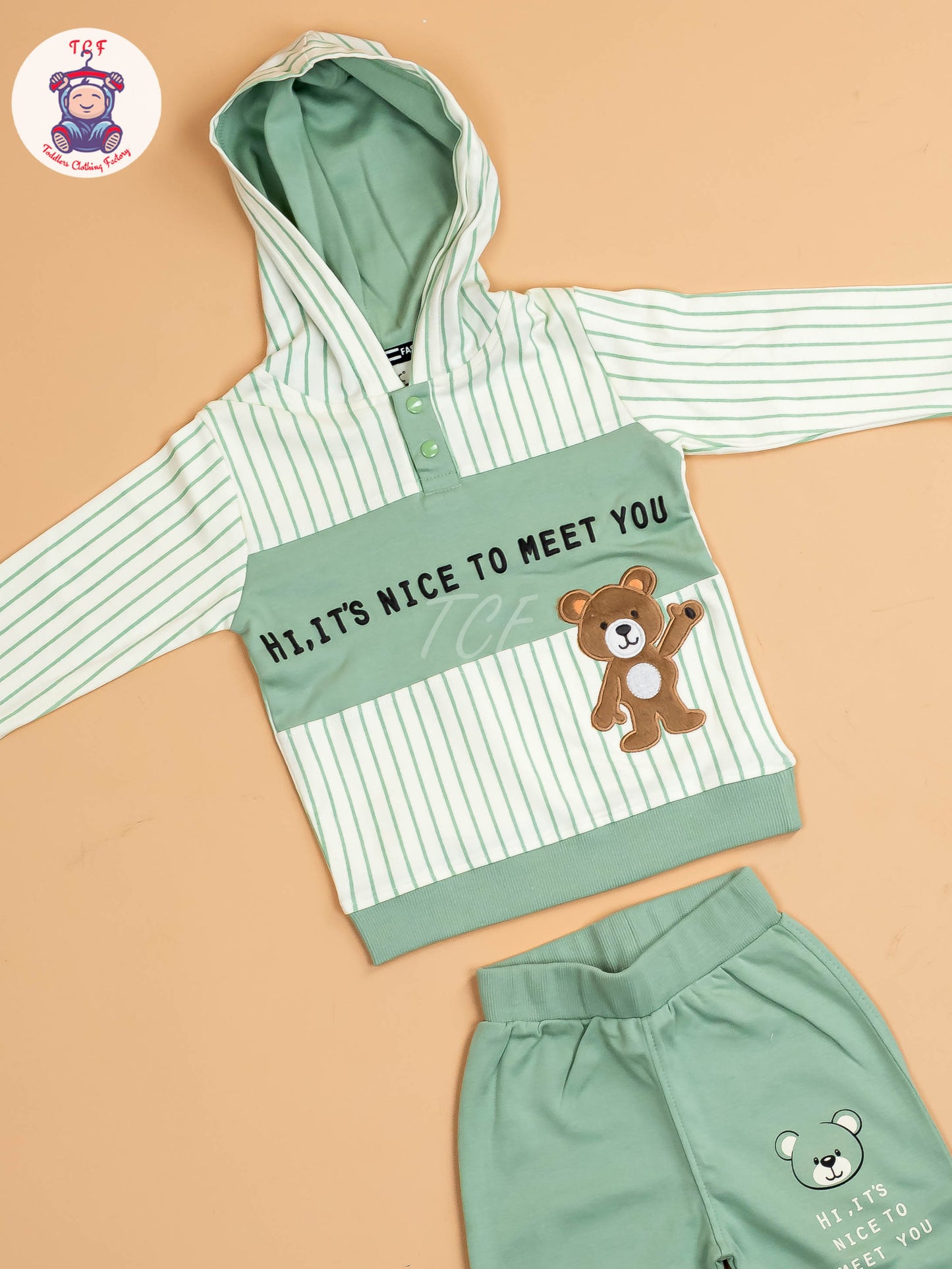 Green - T-Shirts With Shirt and Shorts